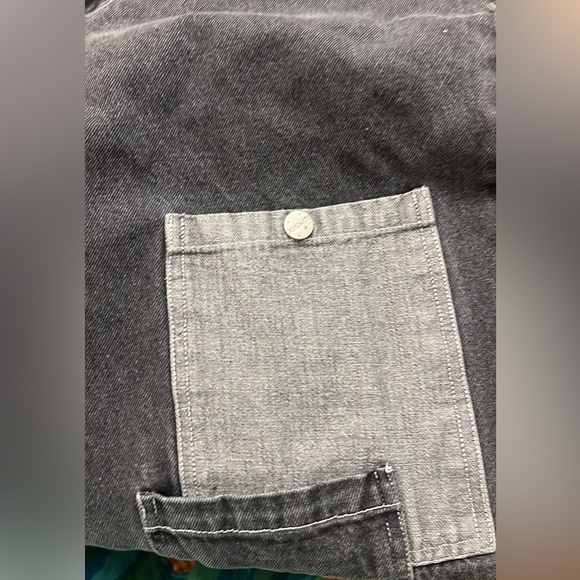 WE WERE ONCE KIDS,XITOUJI ,Y2K Patchwork Jeans,Carpenter,Japanese Denim,Size L - Picture 9 of 14